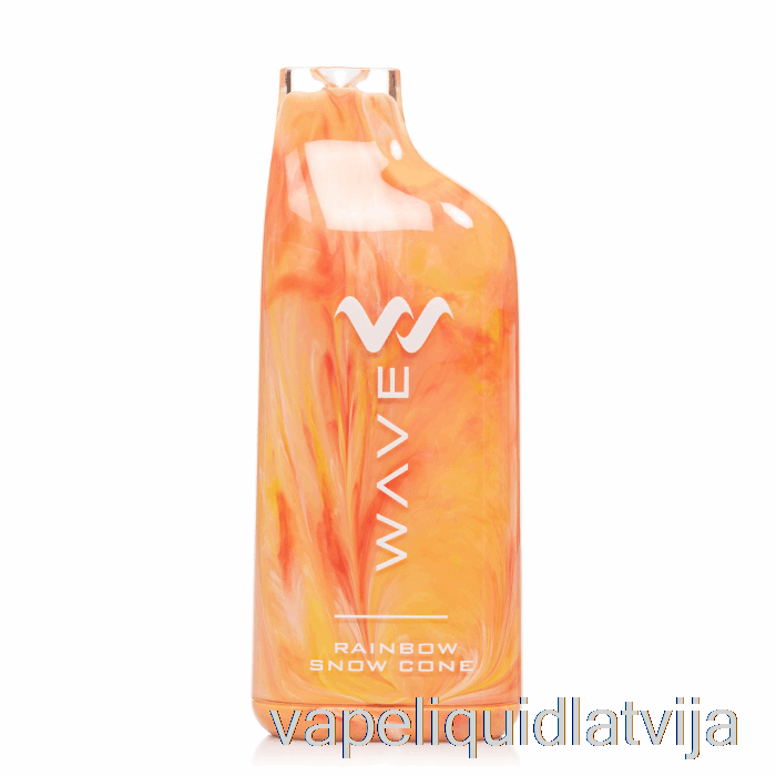 Wavetec Wave 8000 Vienreizējās Lietošanas Varavīksnes Sniega Konusa Vape šķidrums